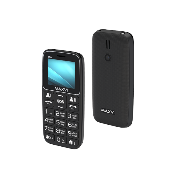 Купить Мобильный телефон Maxvi B110 black